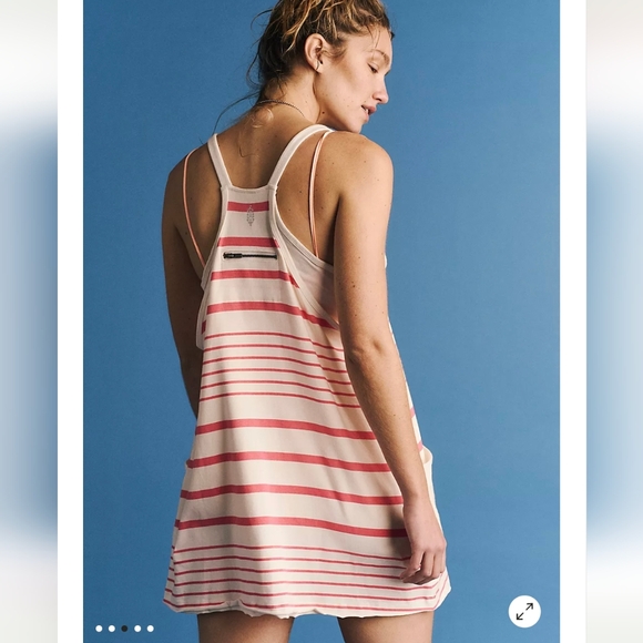 🌟 NWOT 🌟 Free People Printed Hot Shot Mini Dress - Picture 2 of 6